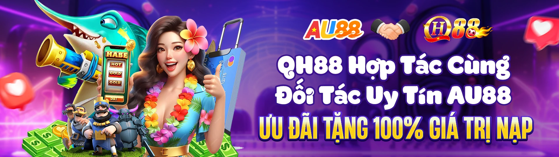 Hợp tác cùng đối tác uy tín AU88